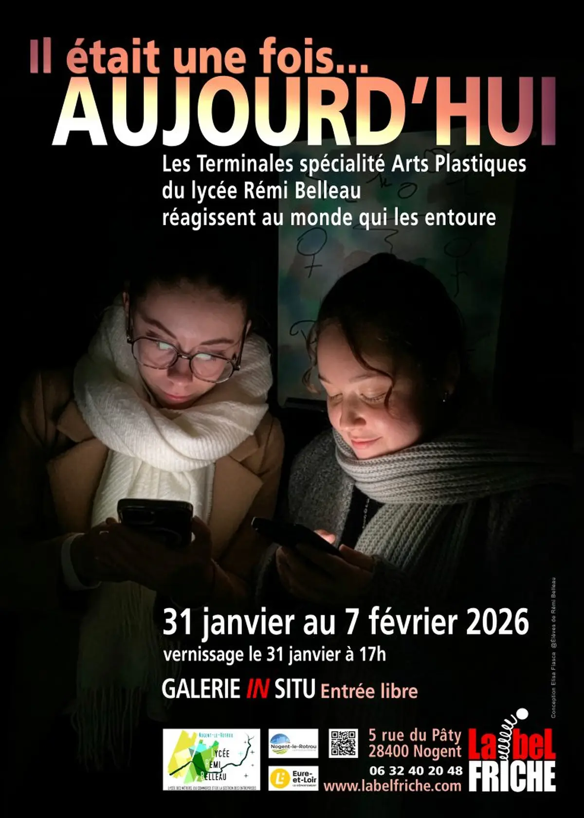 Exposition - Il était une fois...Aujourd'hui (Lycée Rémi Belleau)