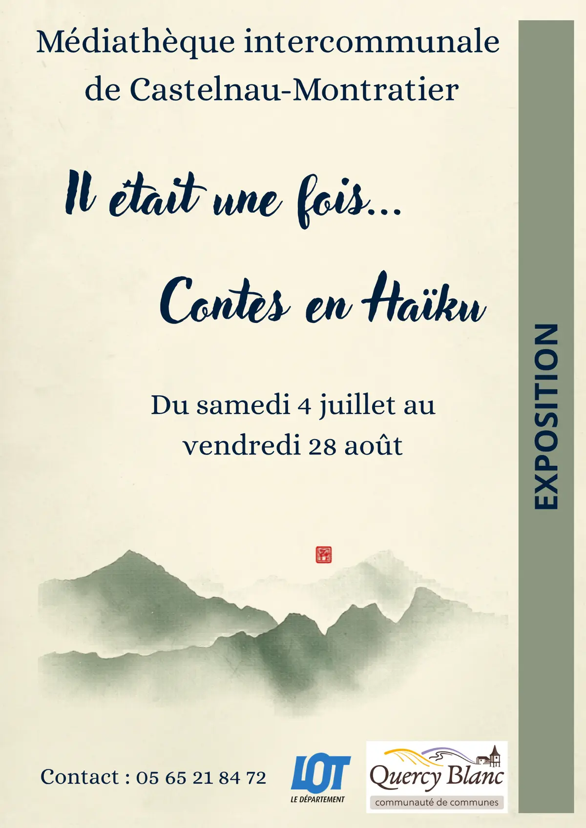 Exposition il était une fois...Contes en Haïku
