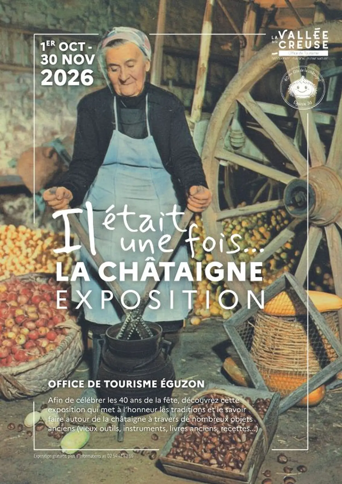 Exposition Il était une fois la chataigne