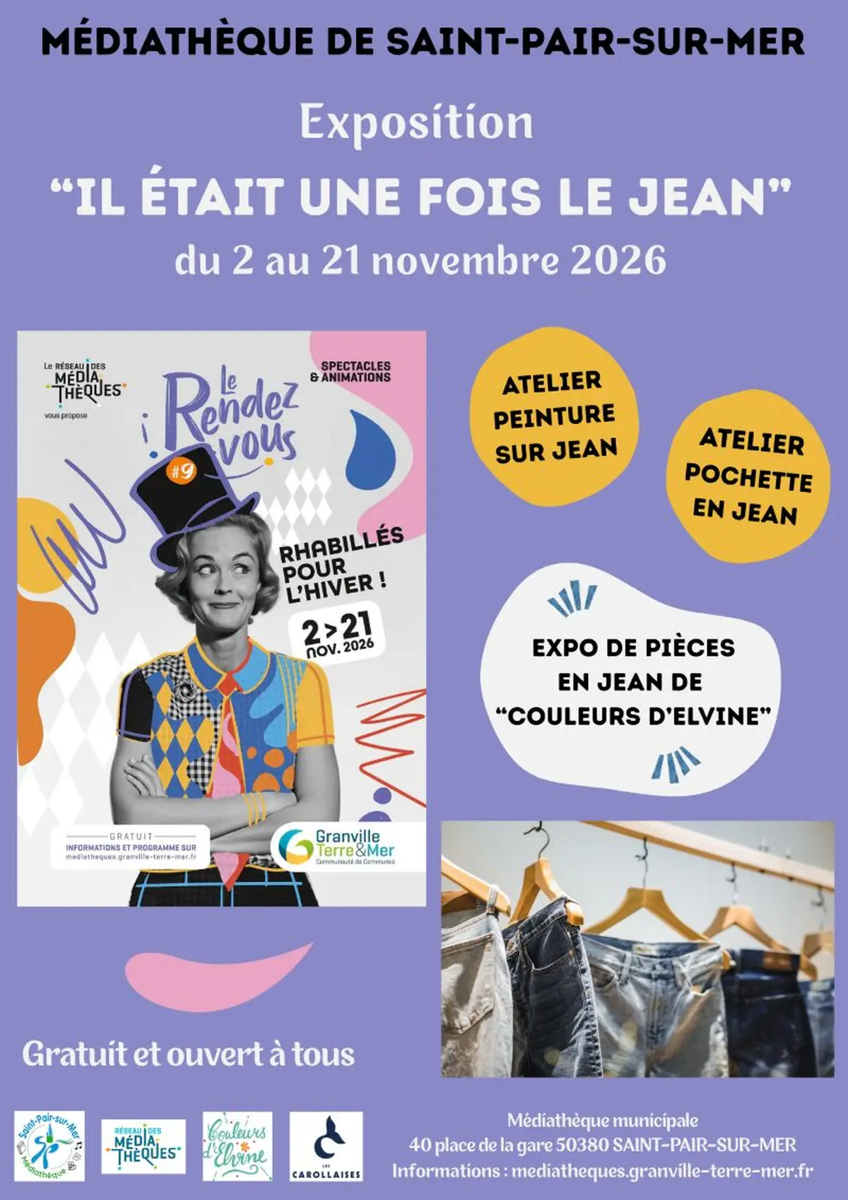 Exposition Il était une fois le jean