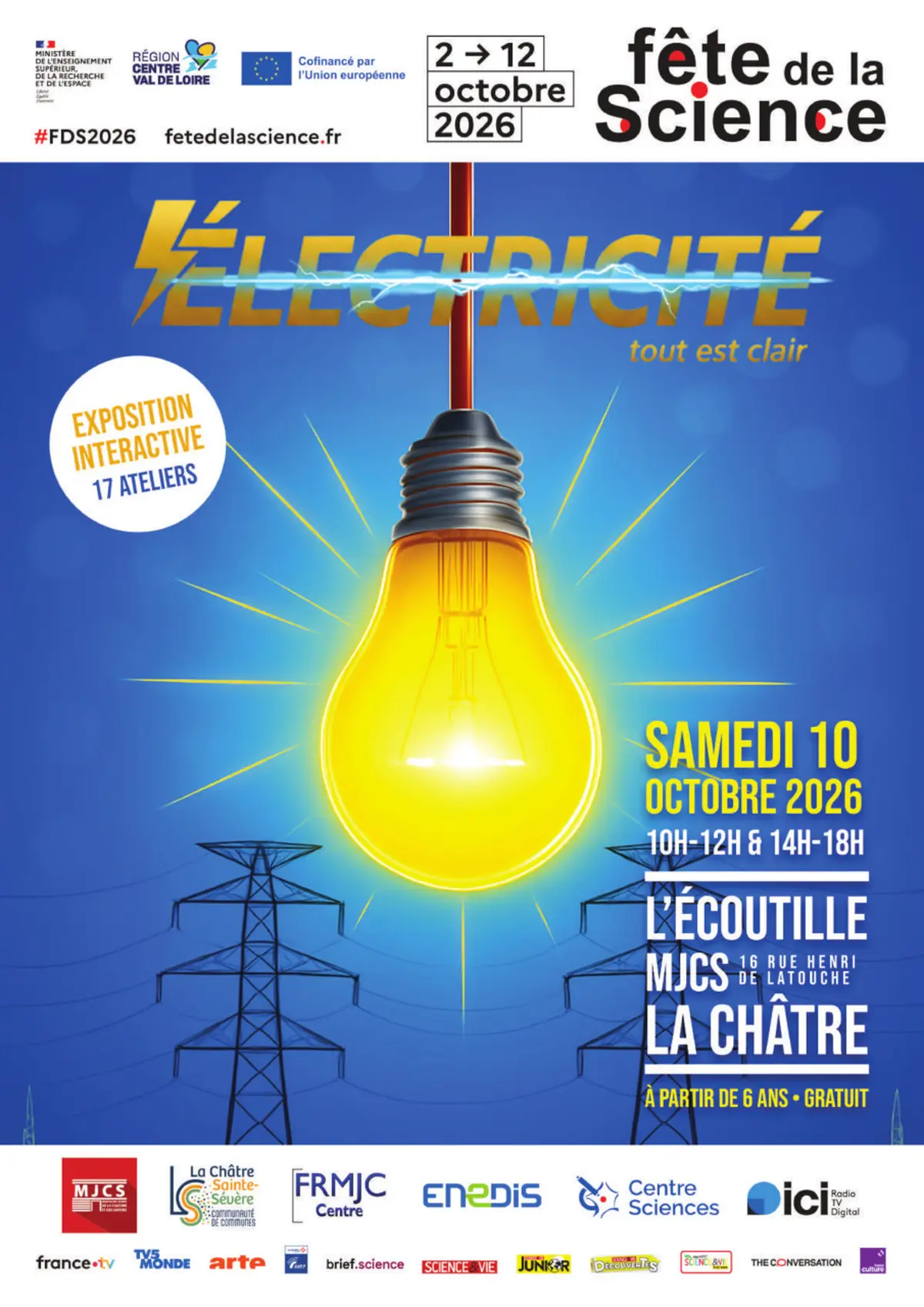 Exposition interactive Électricité, tout est clair !