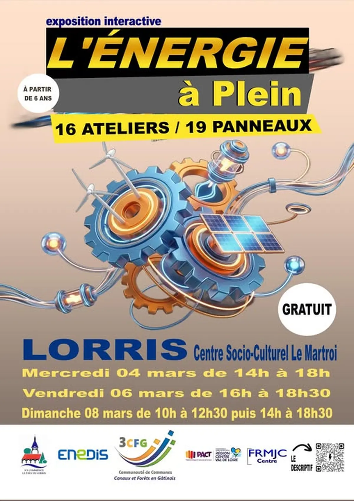 Exposition interactive L'énergie à plein