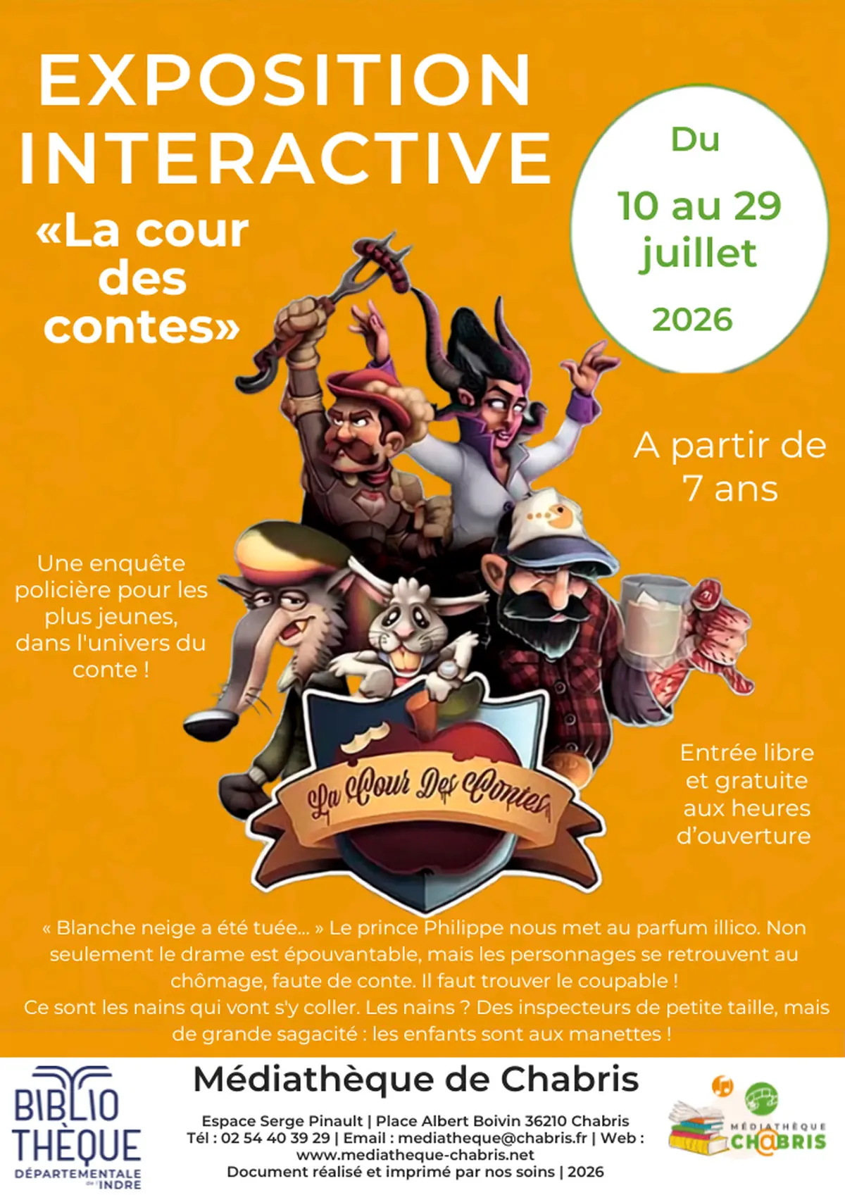 Exposition Interactive La Cour des contes