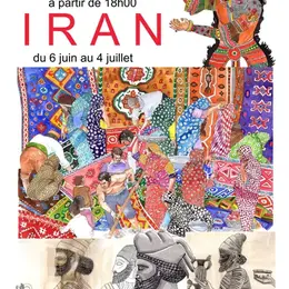 Exposition  Iran  de Daniel Casteill - Galerie du 11 rue de la Capelle