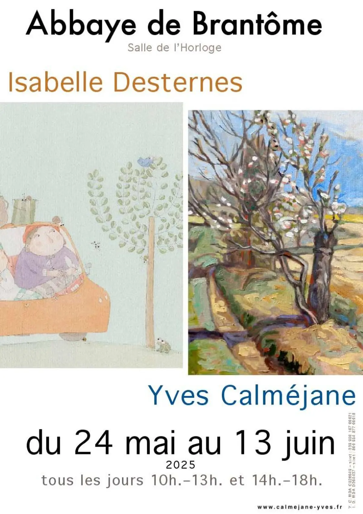 Exposition : Isabelle Desternes et Yves Calméjane