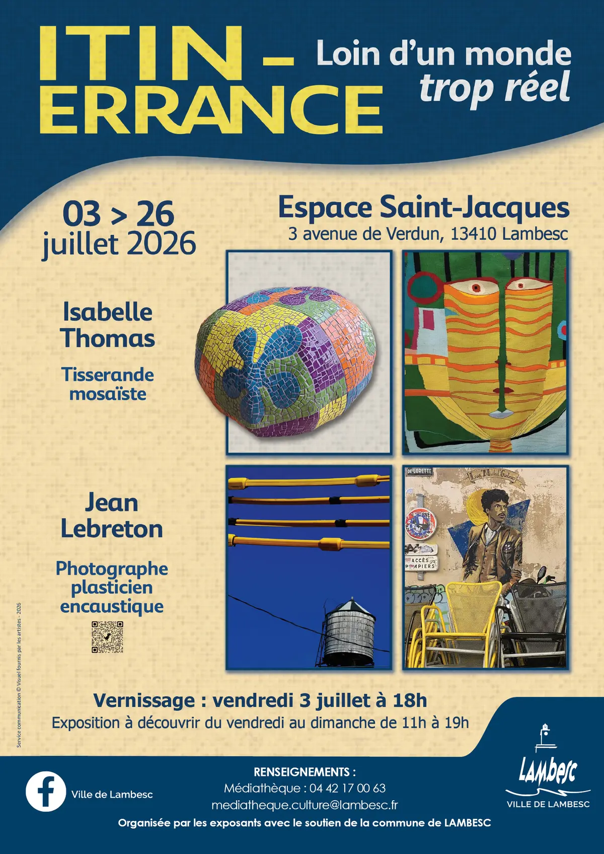 Exposition ITIN-ERRANCE. Loin d'un monde trop réel