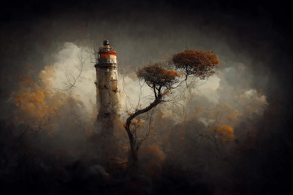 Exposition Itinéraires diffus : Rivages, brumes et lumières - paysages en clair-obscur