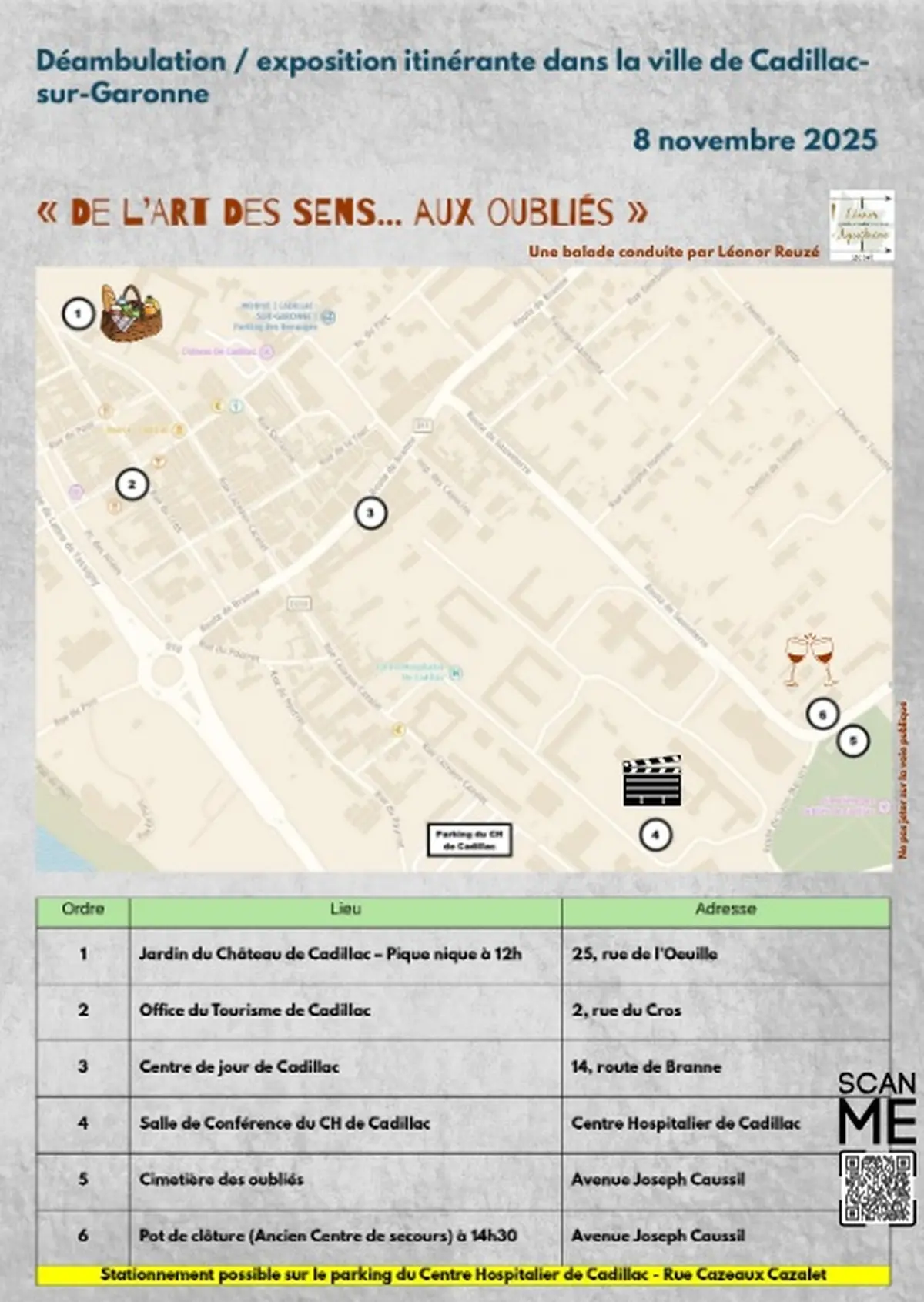 Exposition itinérante : De l'Art des Sens... Aux Oubliés