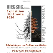 Exposition itinérante Errance vers l'ailleurs de Thibault MESSAC