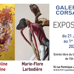 Exposition Jacqueline Duchêne et Marie-Flore Larbodière