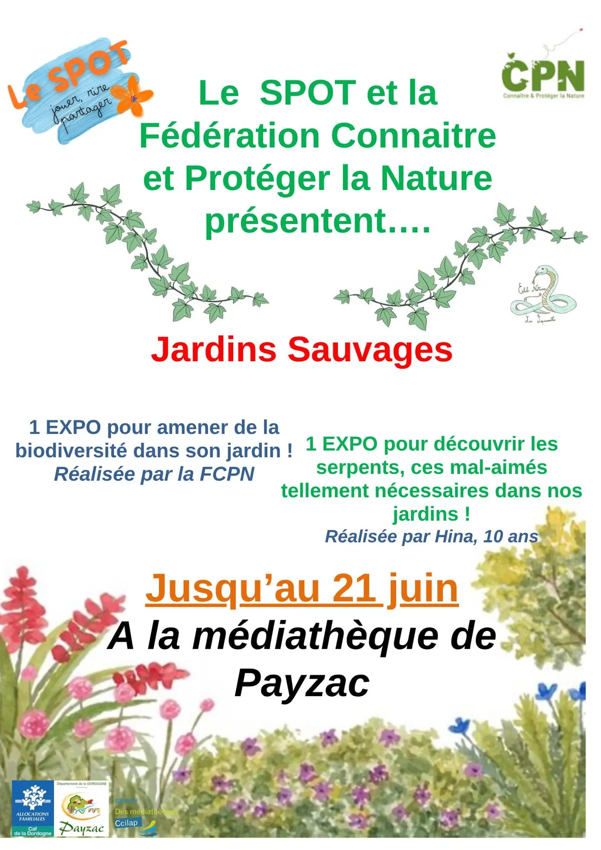 Exposition - Jardins sauvages