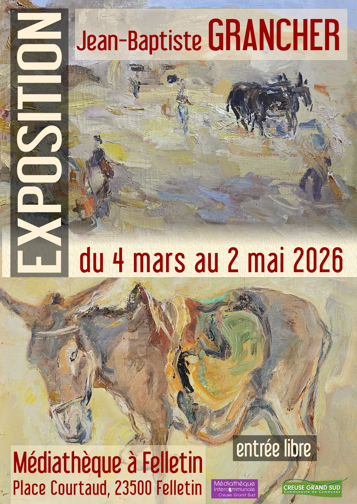 EXPOSITION - Jean-Baptiste GRANCHER