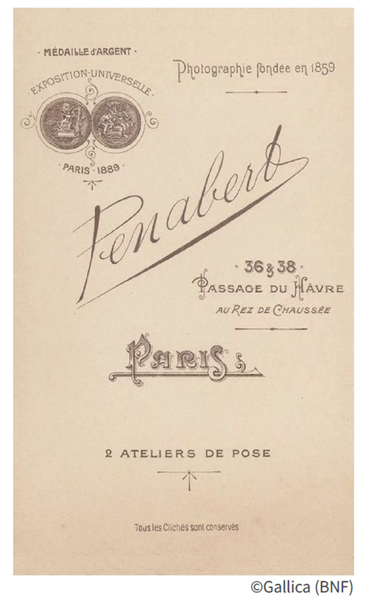 Exposition : Jean Georges Penabert, photographe arudyen du XiXème siècle - Journée européennes du patrimoine