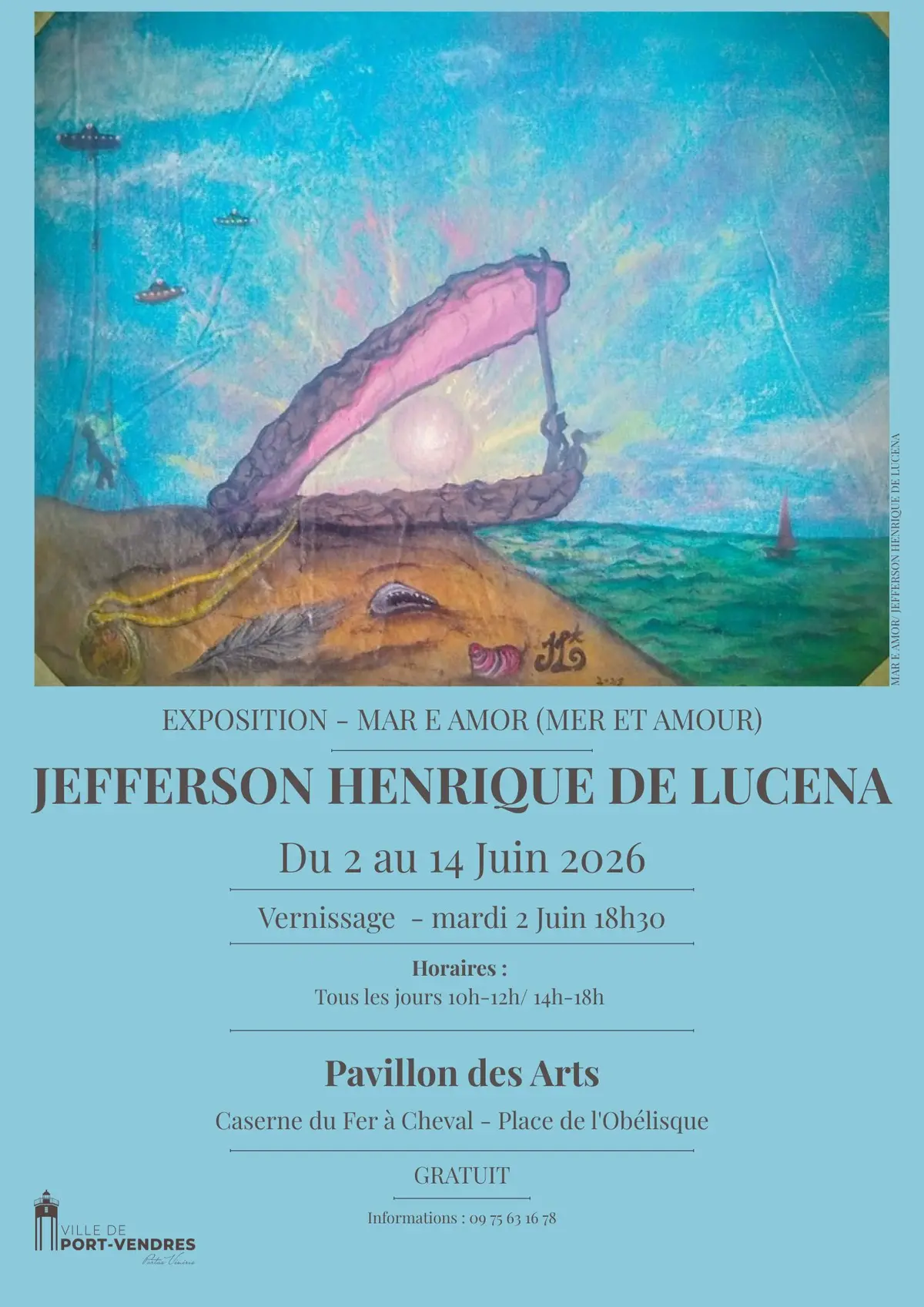 Exposition Jefferson Enrique De Lucena Mar E Amor
