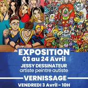 Exposition Jessy Dessinateur