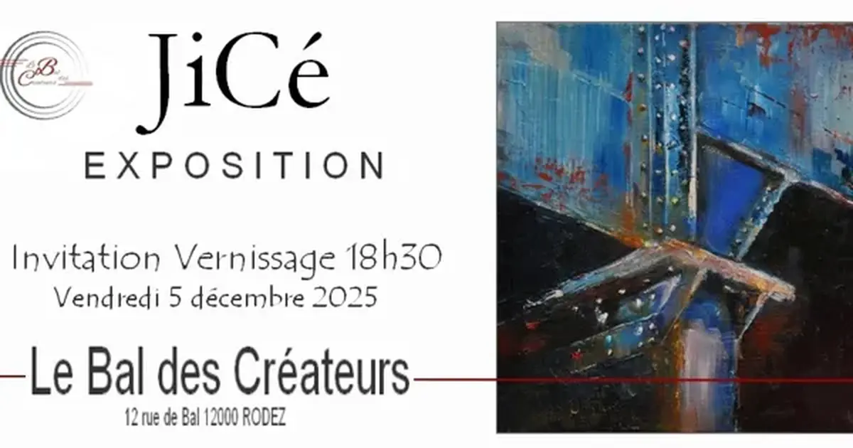 Exposition Jicé au Bal des créateurs