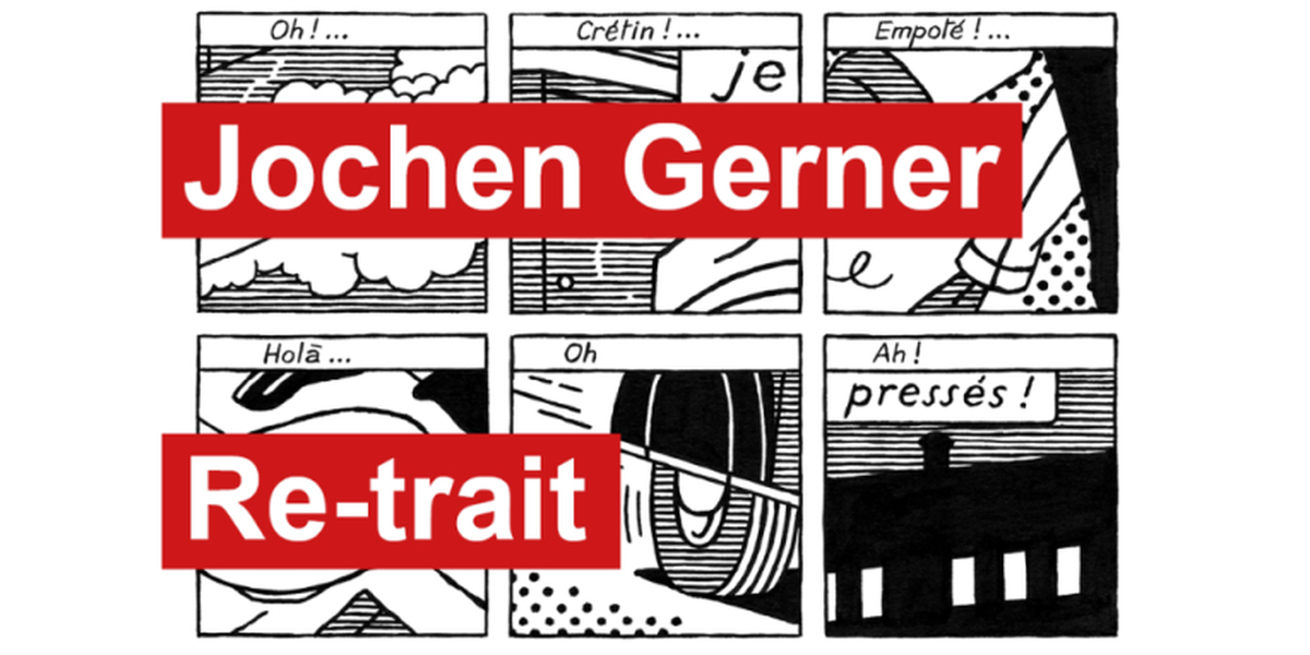 Exposition :  Jochen Gerner / Re-trait