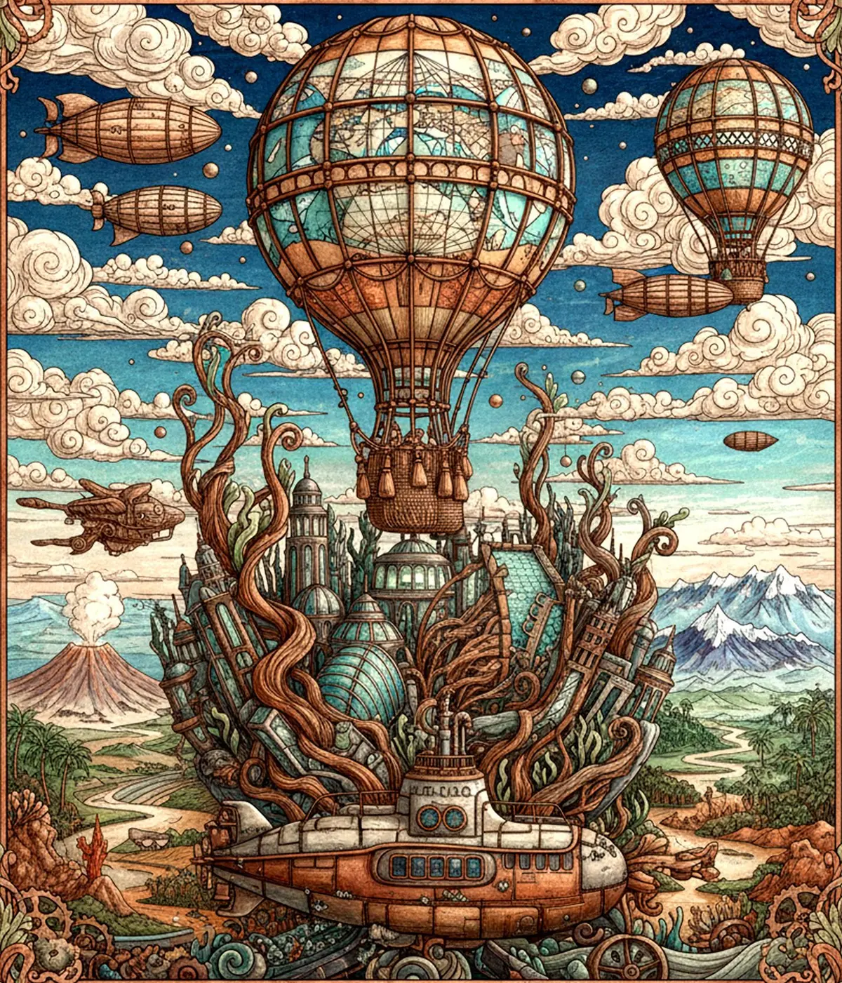 Voyages extraordinaires dans l'imaginaire de Jules Verne