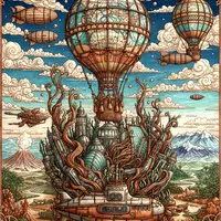 Voyages extraordinaires dans l'imaginaire de Jules Verne &copy; Générée par IA