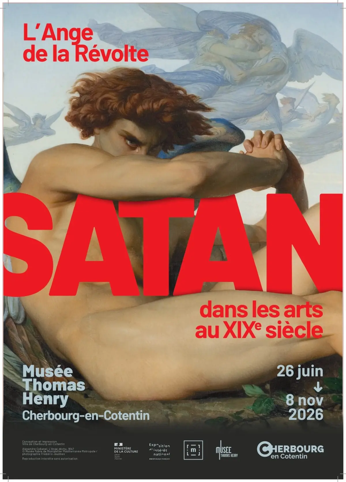 Exposition L'Ange de la Révolte. Satan dans les arts du XIXe siècle