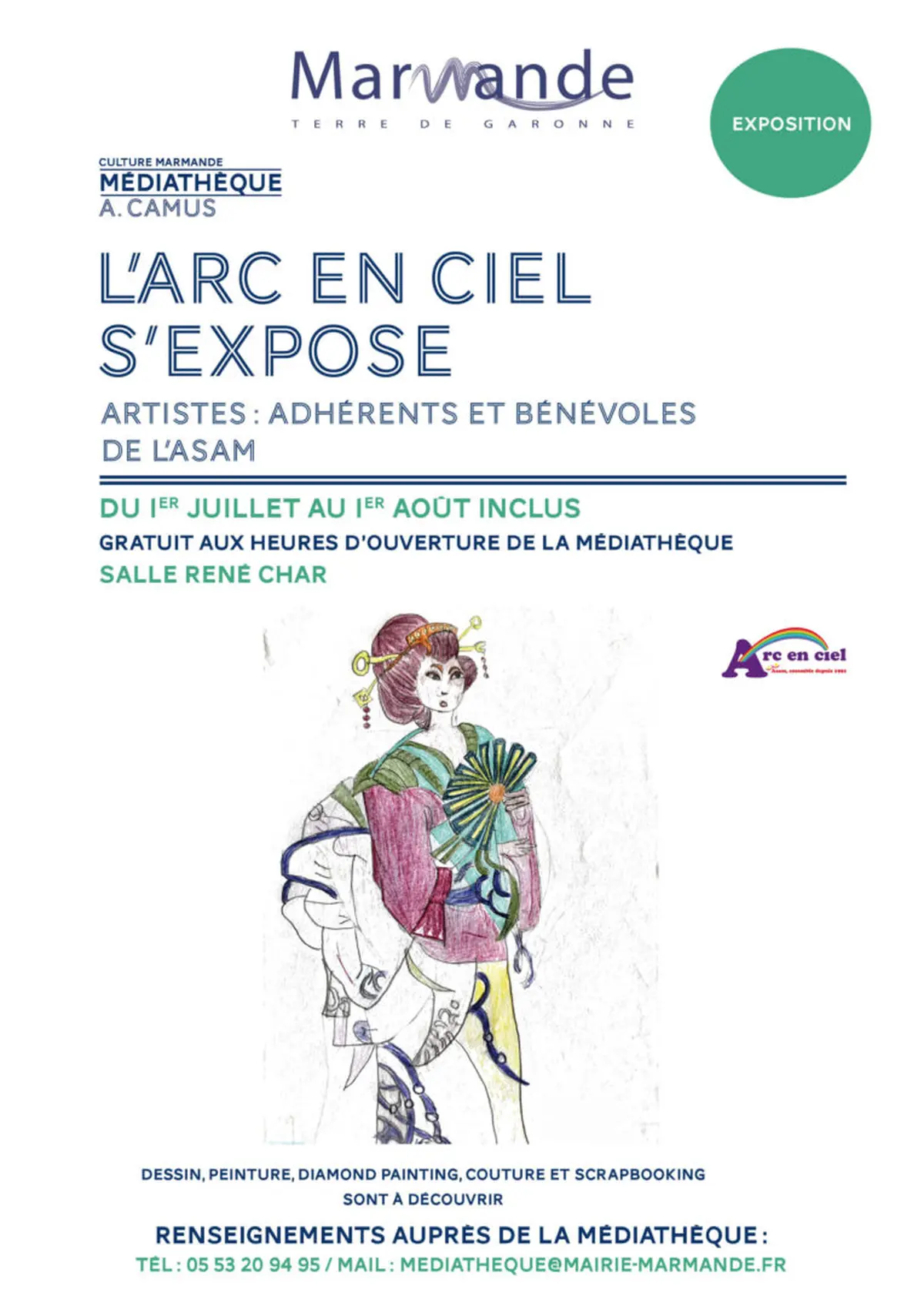 Exposition - L'Arc en ciel s'expose