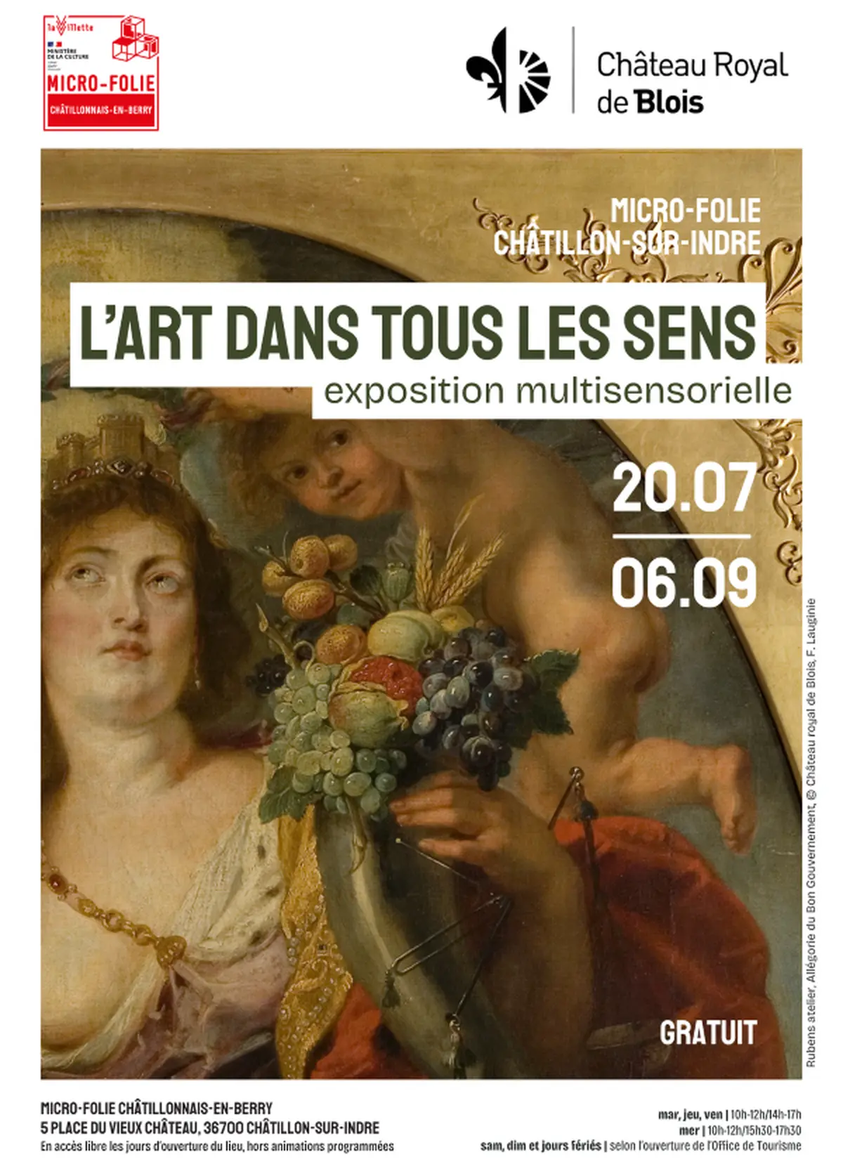 Exposition L'art dans tous les sens