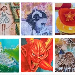 Exposition L'Art et la Bannière à Goujounac