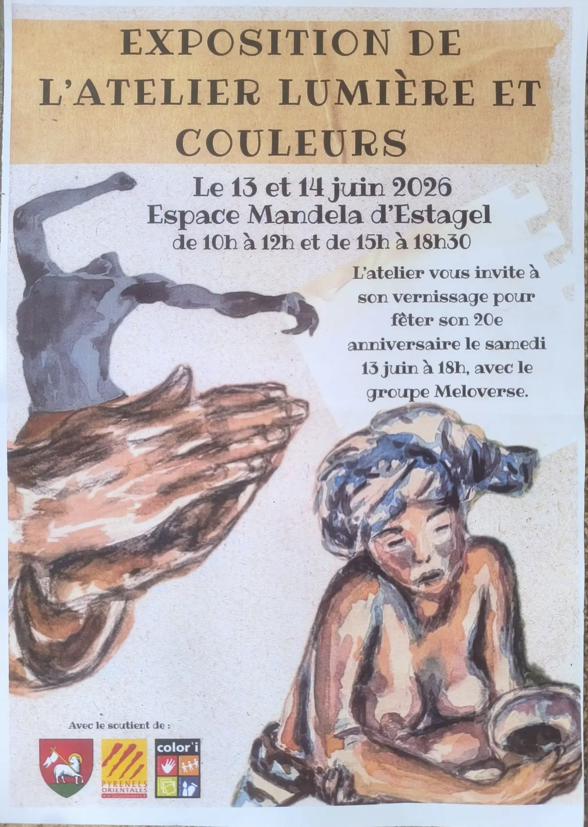 Exposition L'Atelier Lumière Et Couleurs