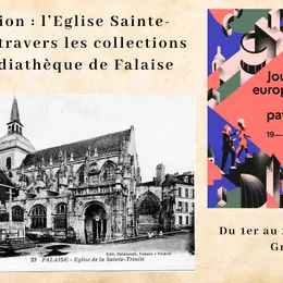 Exposition : L'Église Sainte-Trinité dans les collections de la Médiathèque