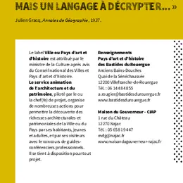 Exposition L'envers des images - La Bastide l'Evêque