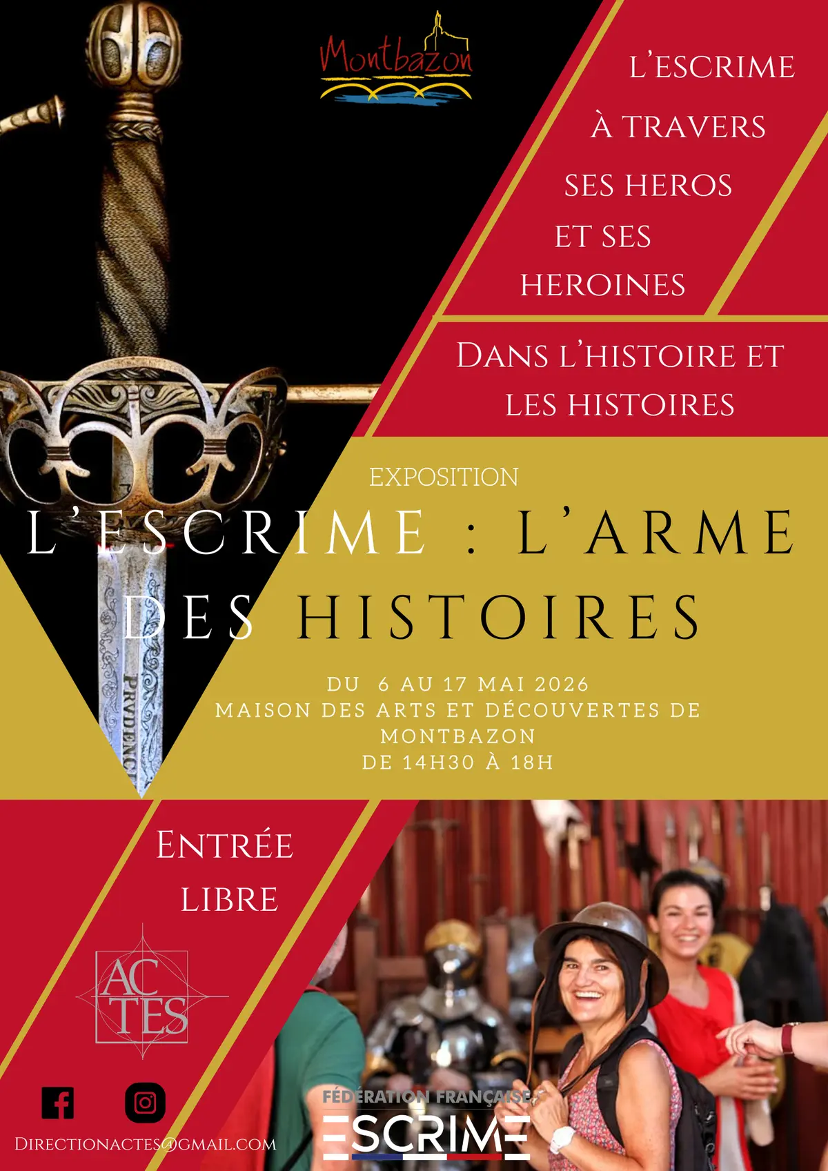 Exposition : L'escrime : l'art des histoires