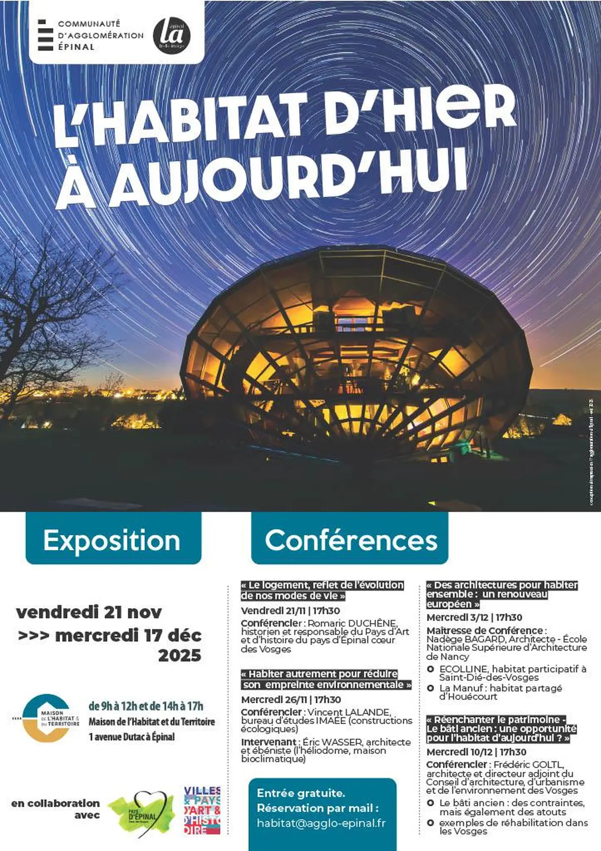Exposition L'habitat d'hier à aujourd'hui