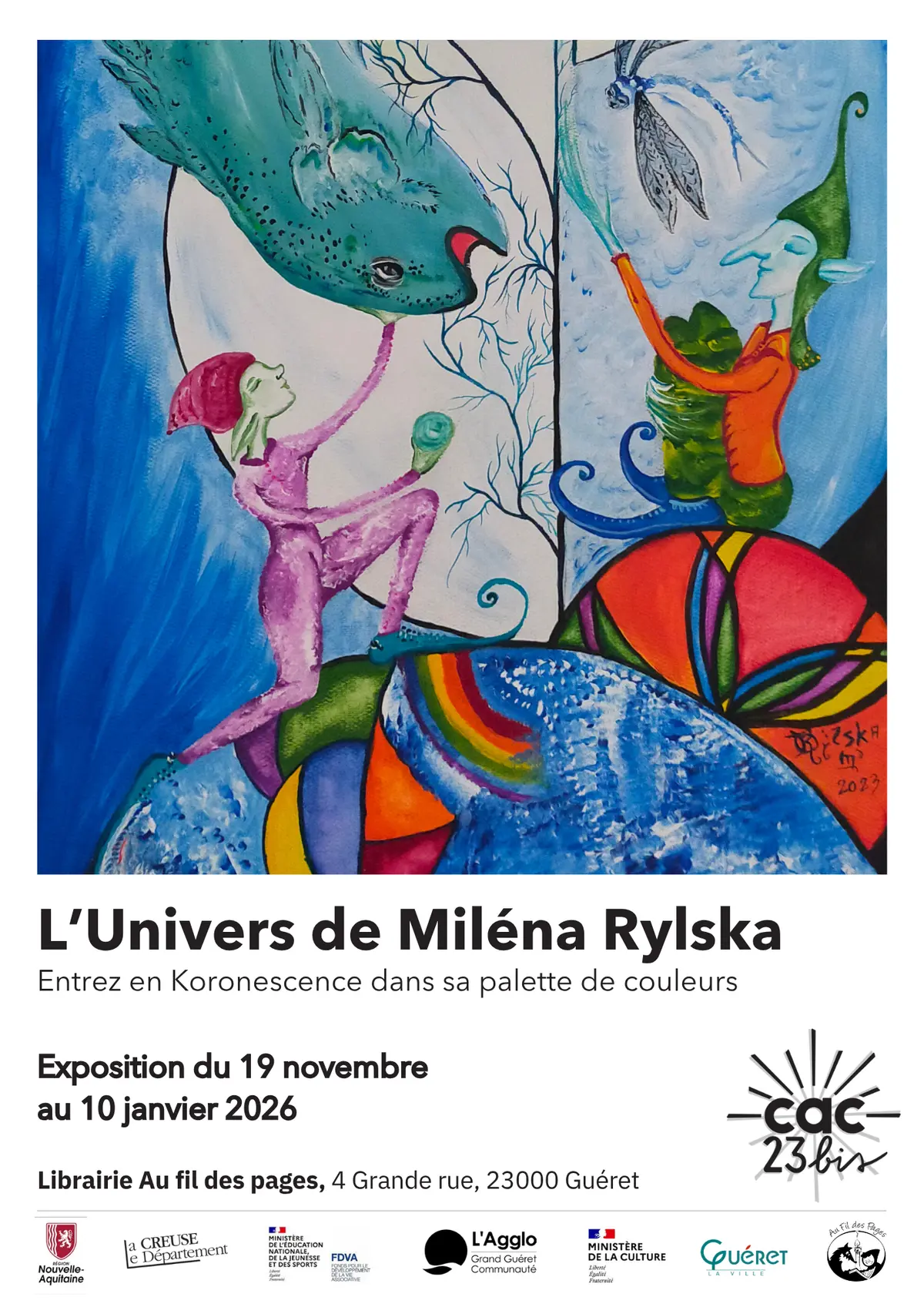 Exposition L'univers de Miléna Rylska