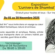 Exposition L'univers de Shambal'Art