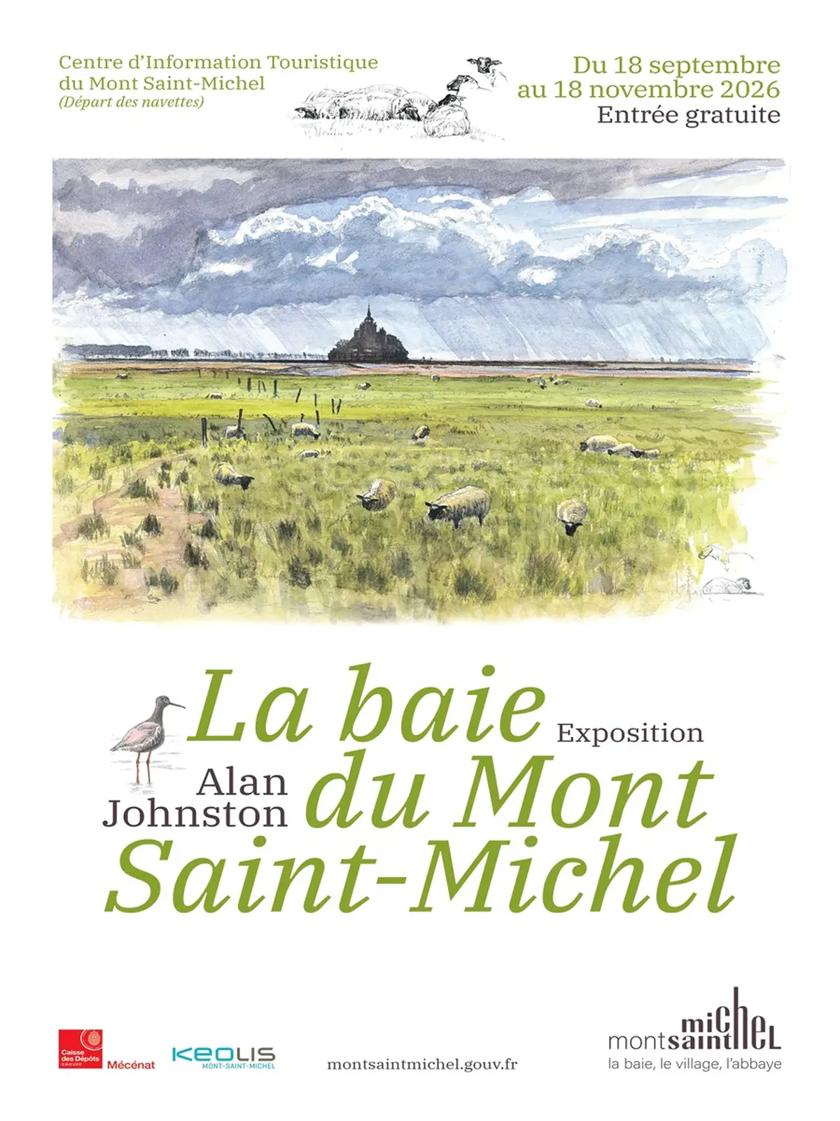 Exposition La baie du Mont Saint-Michel