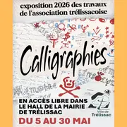 Exposition : La calligraphie s’expose à la mairie de Trélissac