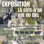Exposition La Côte-d'Or vue du ciel,  de Jean Ponsignon