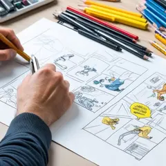 Exposition La fabrication d’une bande dessinée