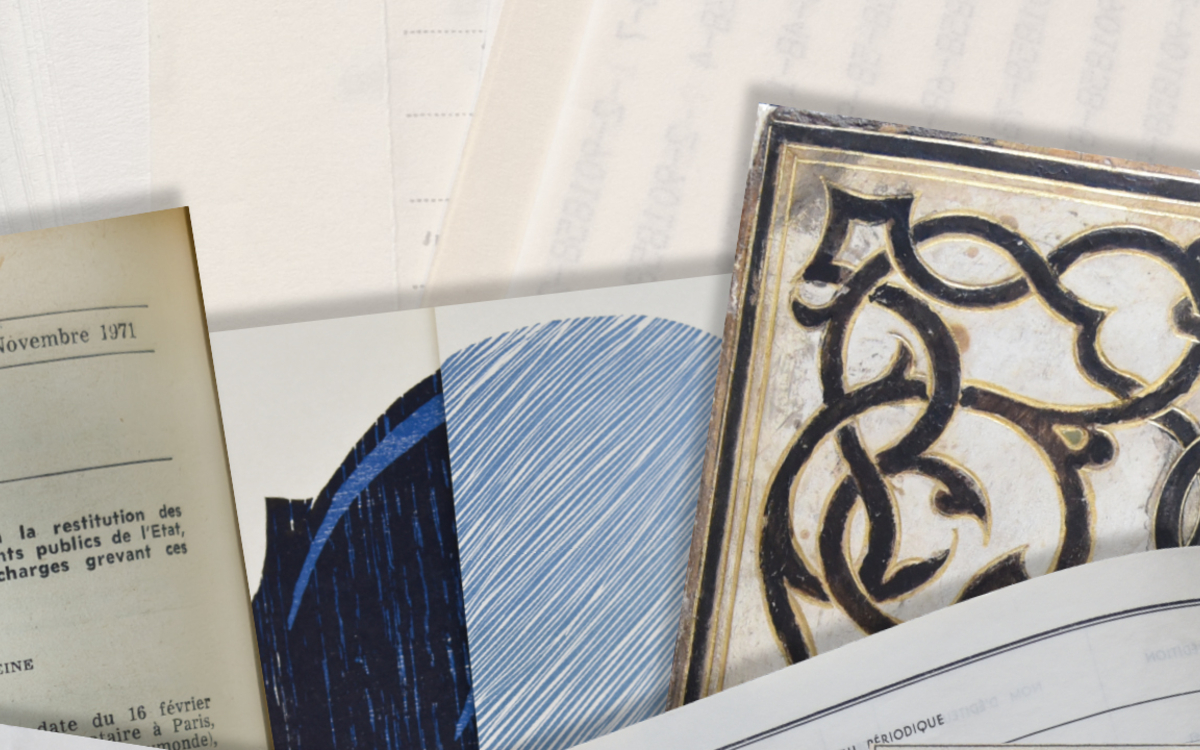 Exposition « La fabrique des collections » : les dons à la bibliothèque Sainte-Geneviève