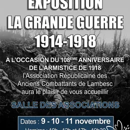 Exposition La Grande Guerre 1914-1918