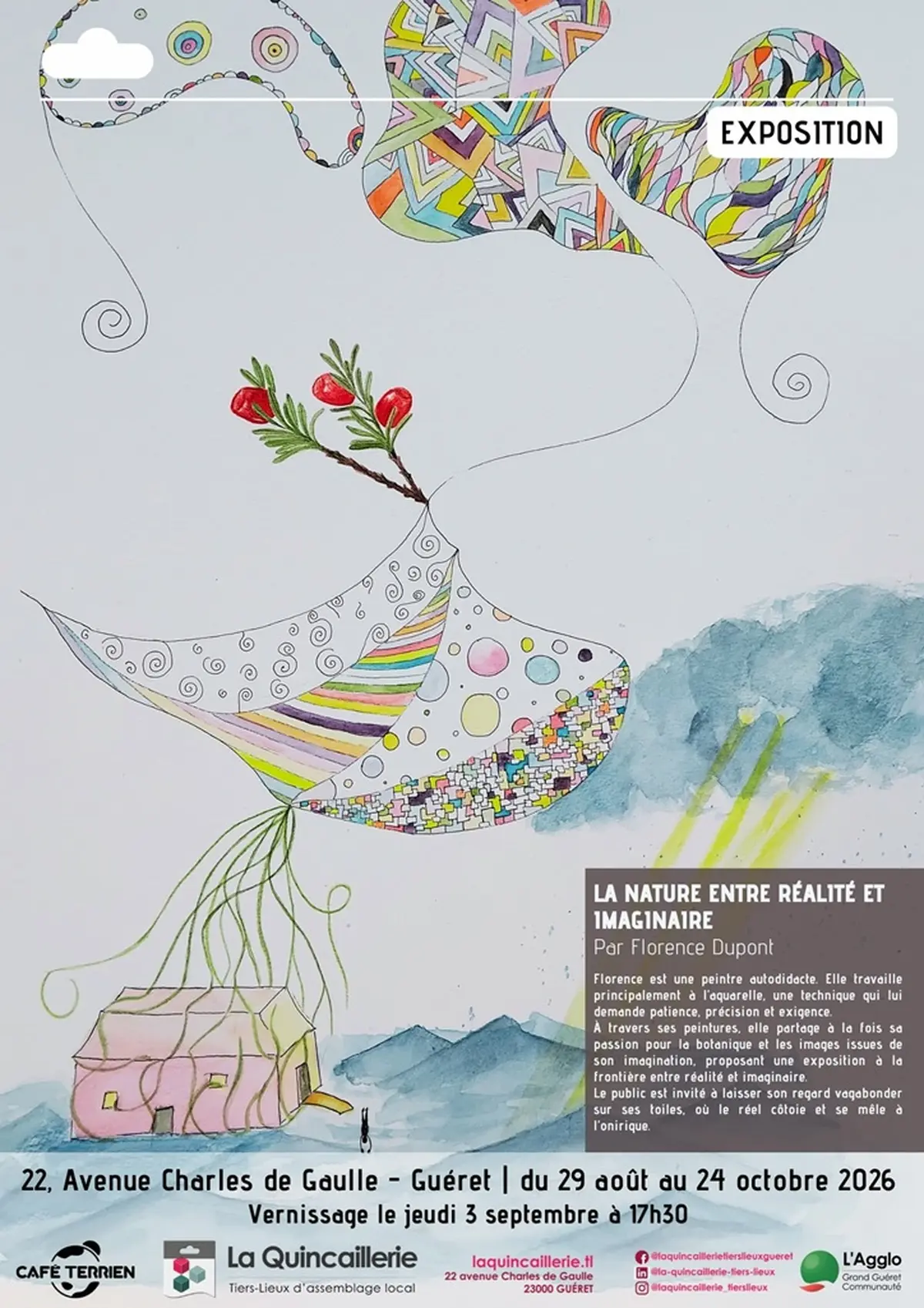 Exposition : La nature etntre réalité et imaginaire