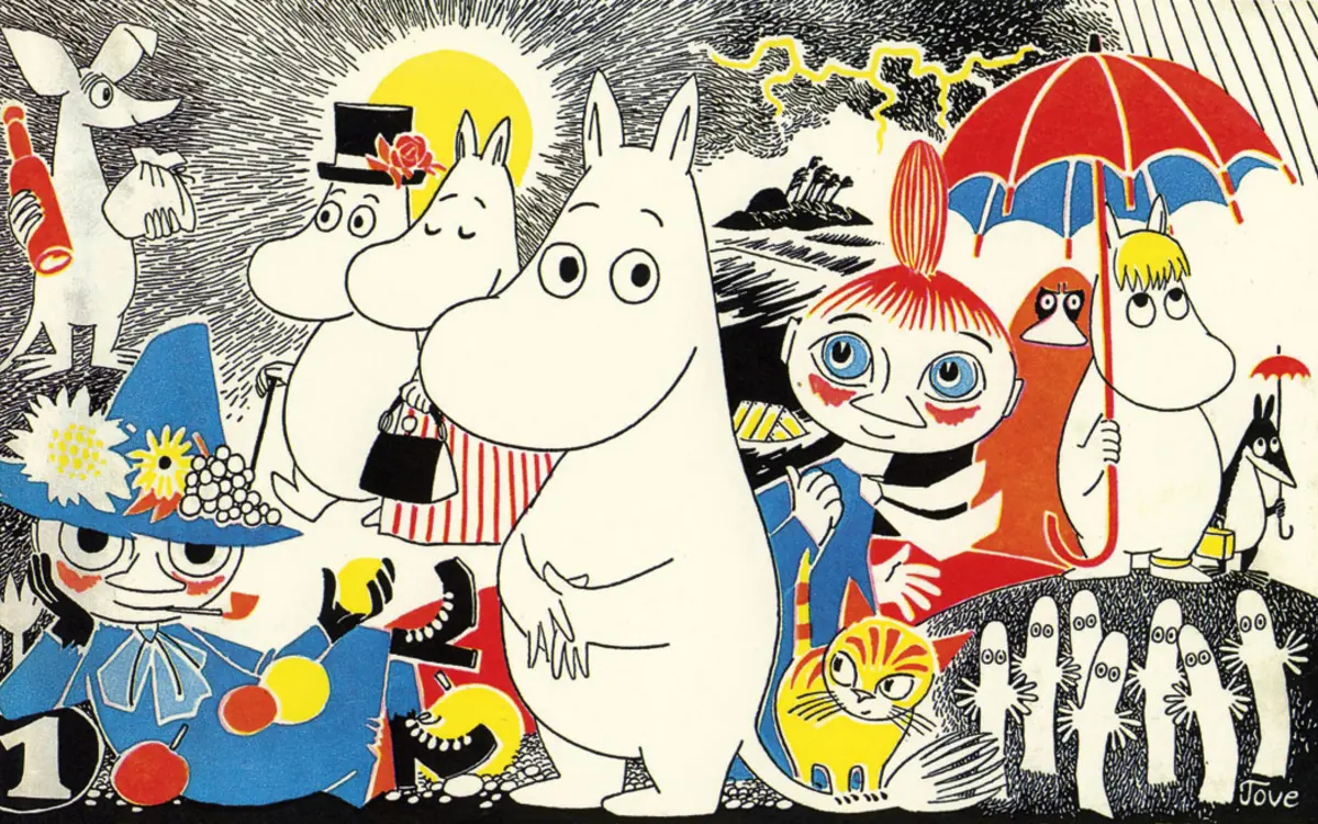 Exposition La vallée des Moomins à la bibliothèque Aimé Césaire