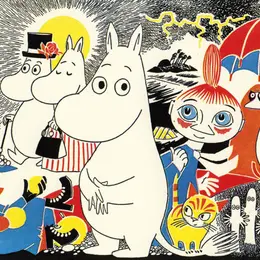 Exposition La vallée des Moomins à la bibliothèque Aimé Césaire