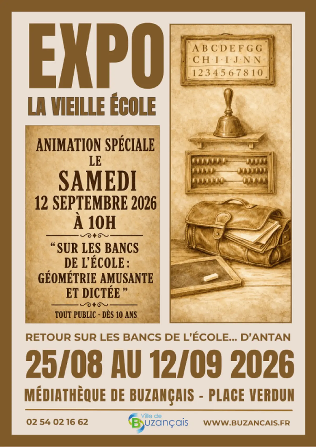 Exposition : la vieille école
