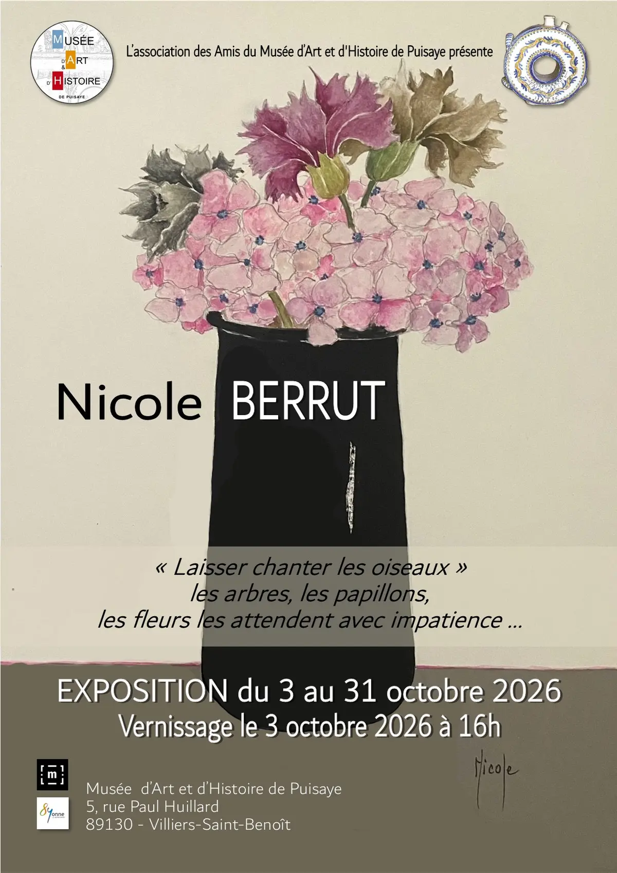 Exposition laisser chanter les oiseaux