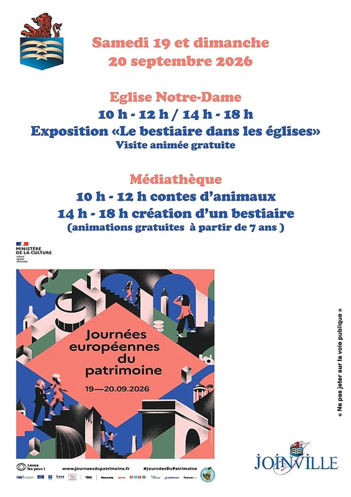 Exposition le bestiaire dans l'église - Visite animé