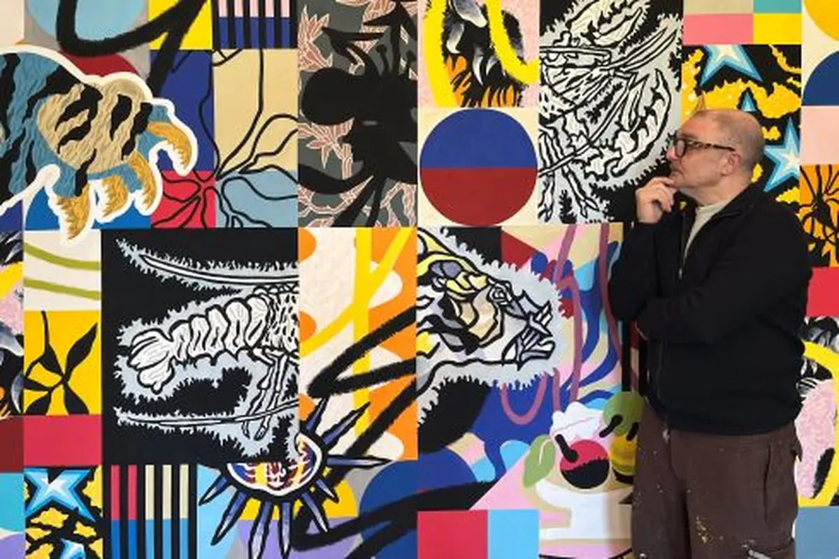 Exposition Le chant des étoiles. Dialogue entre Jean Lurçat et Speedy Graphito