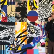 Exposition Le chant des étoiles. Dialogue entre Jean Lurçat et Speedy Graphito