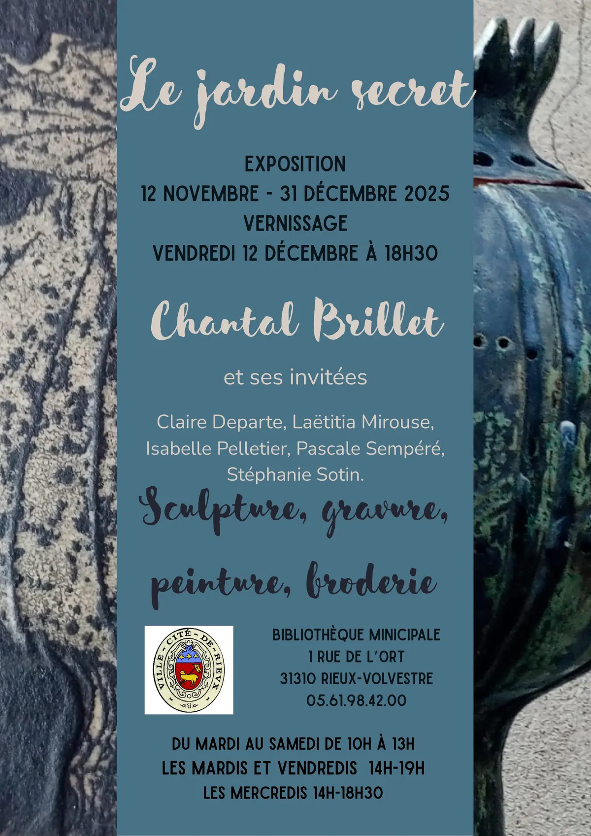 Exposition : Le Jardin Secret...se Créée