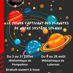 Exposition  Le monde captivant des planètes de notre système solaire
